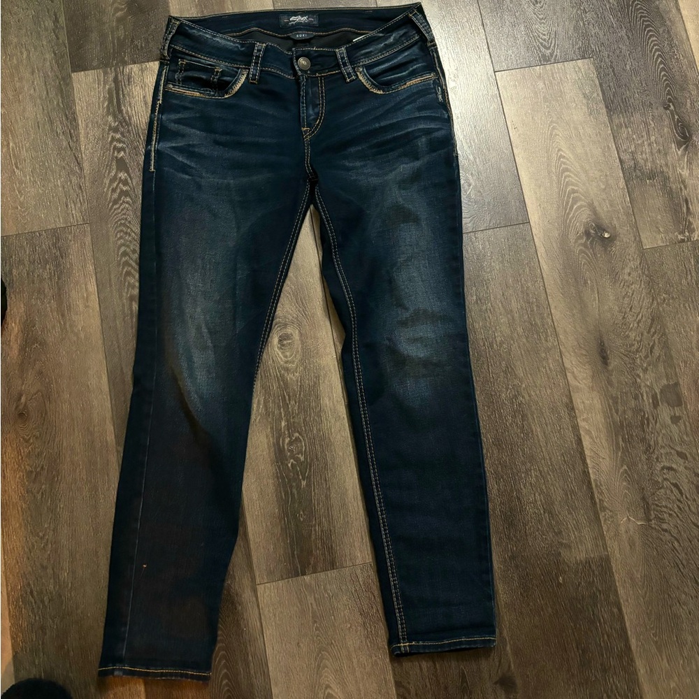 Silver jeans